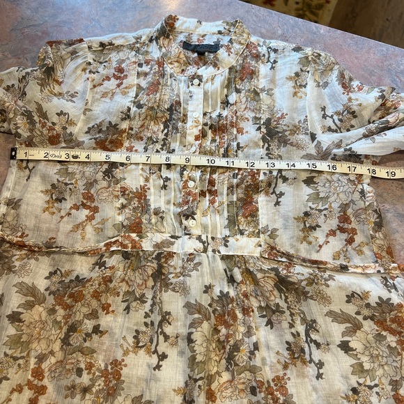 NWT Sweet Long Sleeve Babydoll Dress/Tunic Top Size Small - Picture 7 of 11